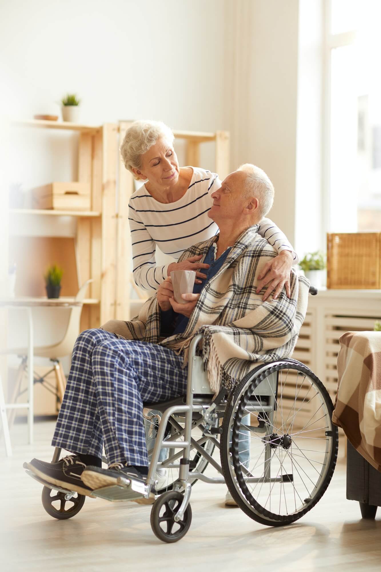 Caring for seniors couple